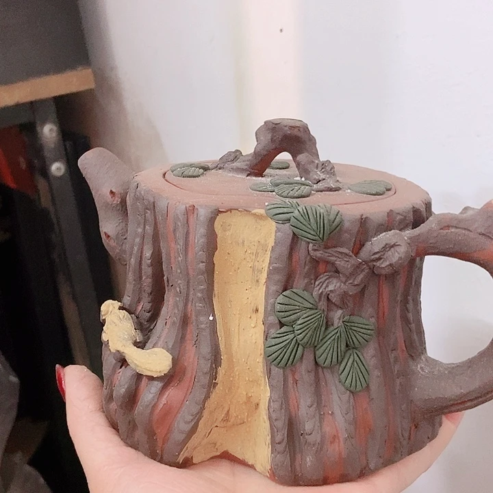 紫砂茶杯宜兴紫砂手工制作