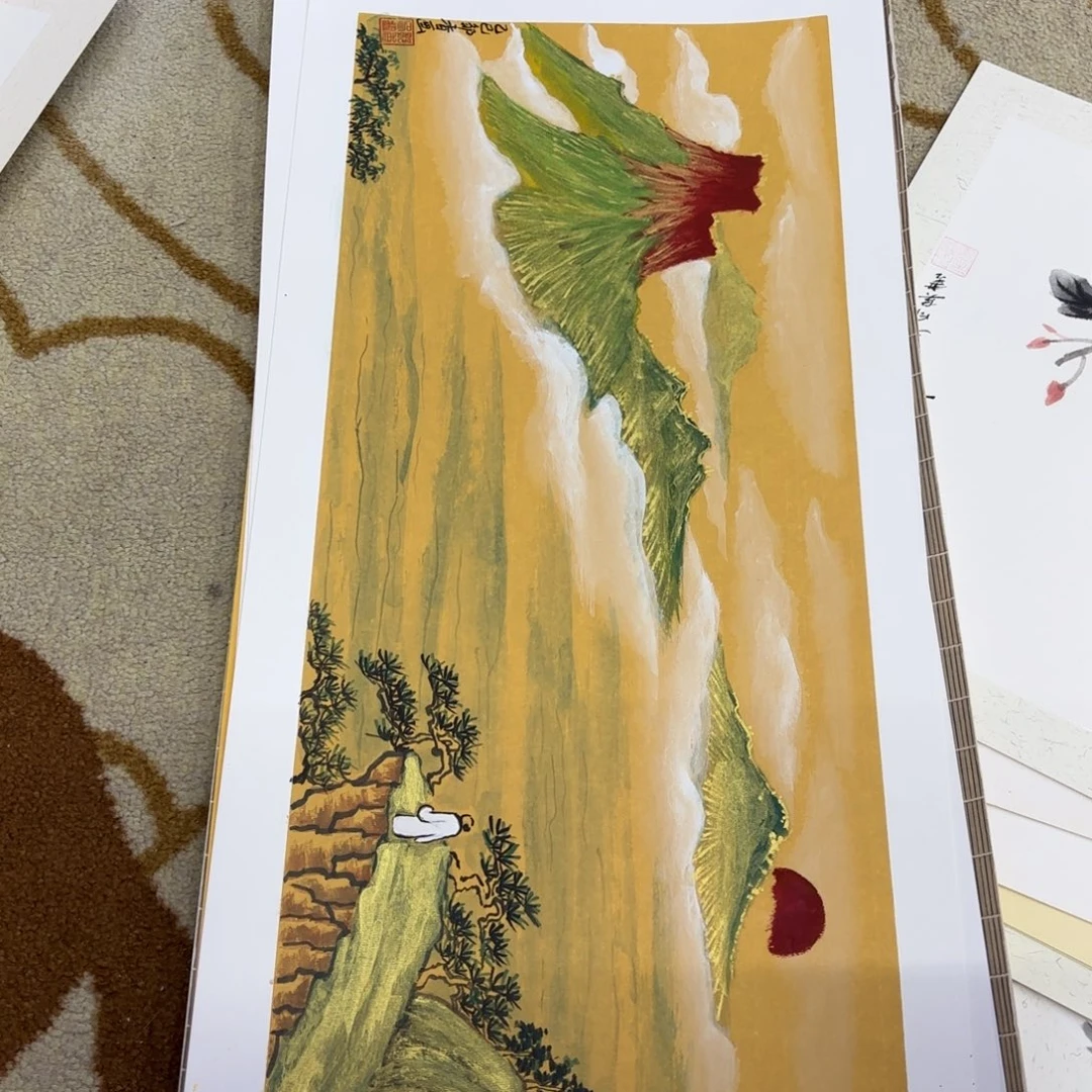 国画33-66卡纸作品艺