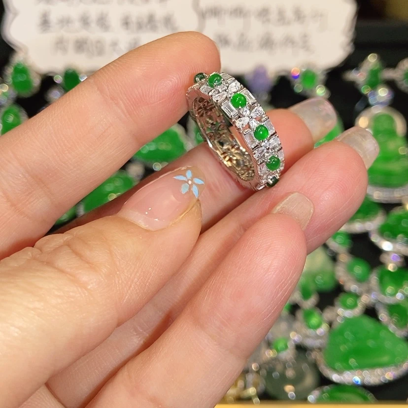 【闪购商品】未镶嵌戒指翡翠天然翡翠
