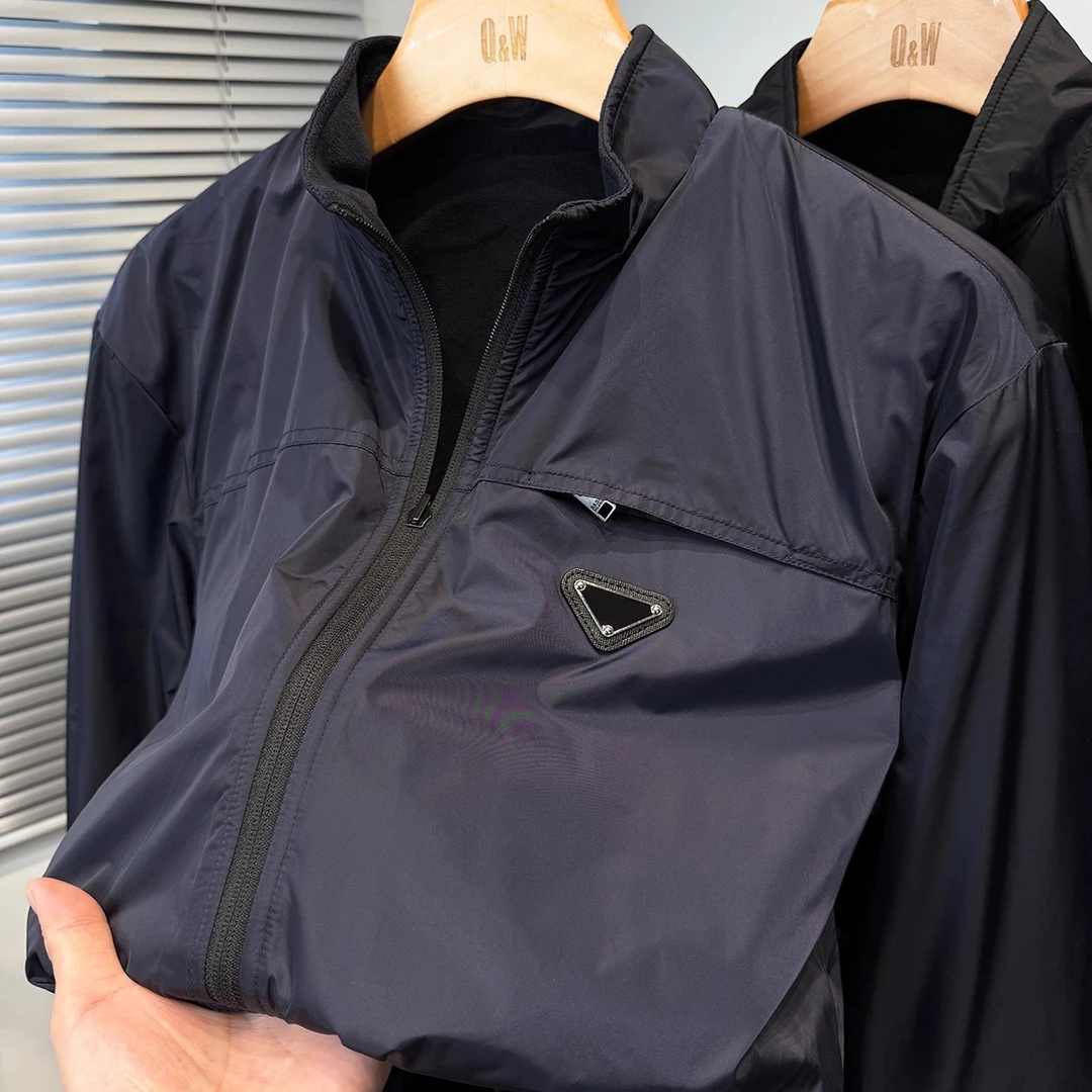 高端两穿羽绒服外套男秋冬轻奢痞帅高级感奥利绒大气保暖外套夹克