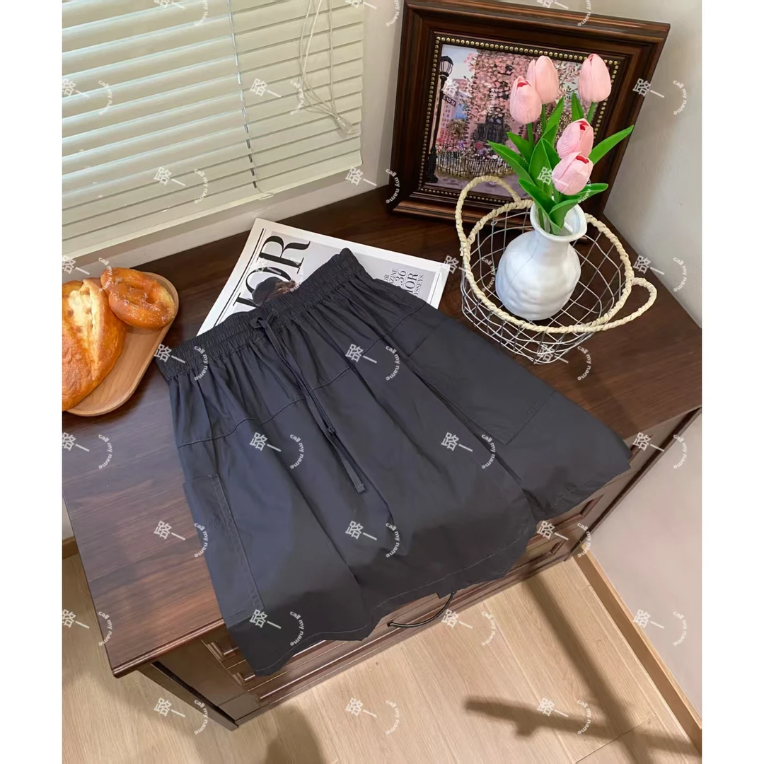 韩国代购.森林 口袋工装半身裙L25052426