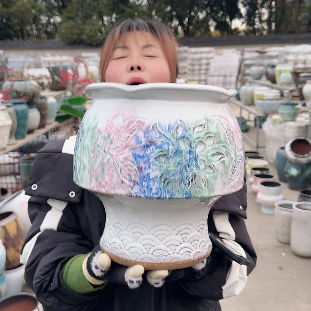 王嫂花盆1222-316高26口24