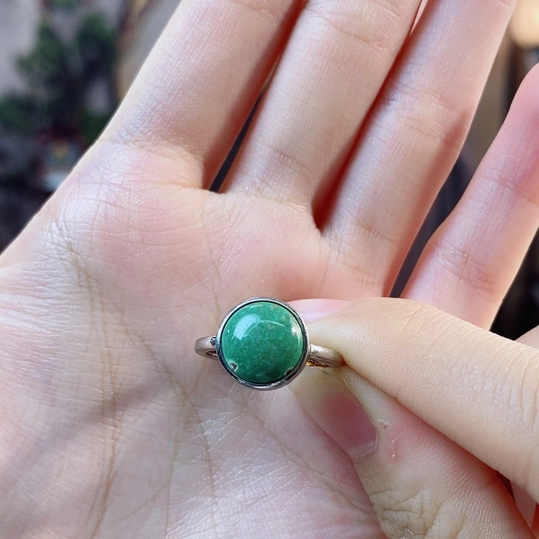 绿松石银S925镶嵌珠宝奇石