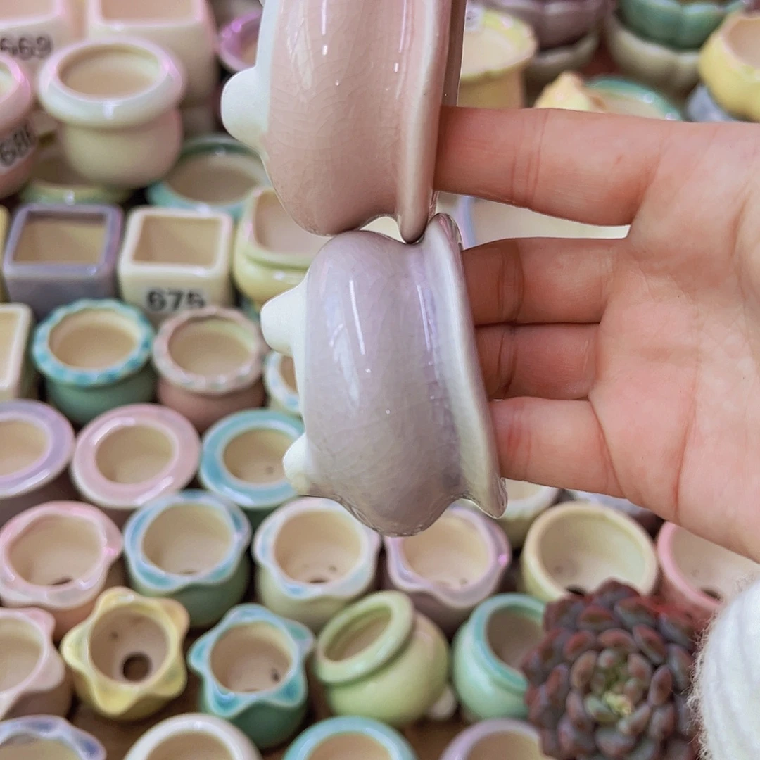 陶瓷花盆当场凑满12包邮