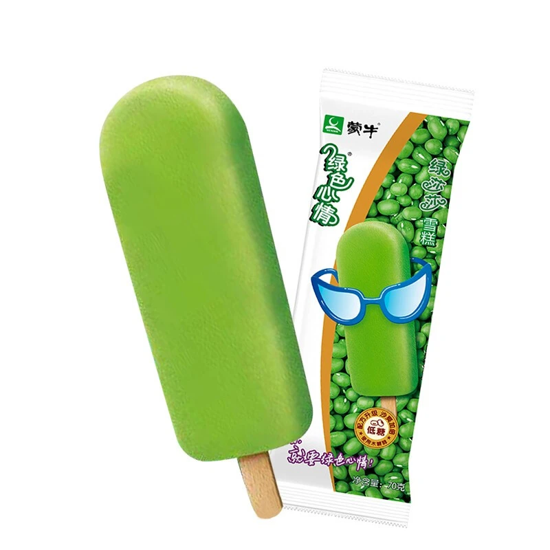 蒙牛绿色心情绿莎莎(低糖)70g*1支