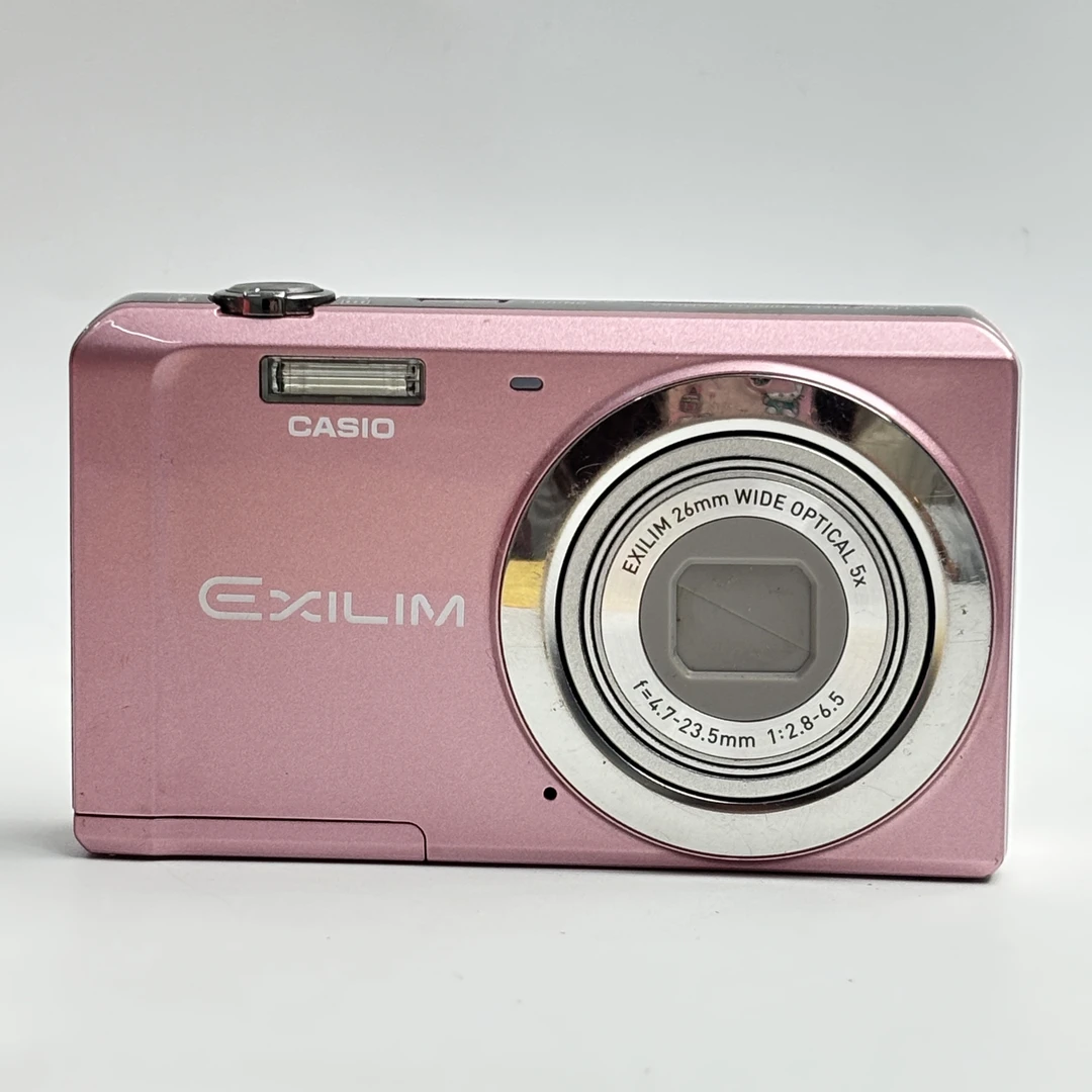 95新 Casio/卡西欧 zs5粉色1410万像素5倍变焦复古ccd