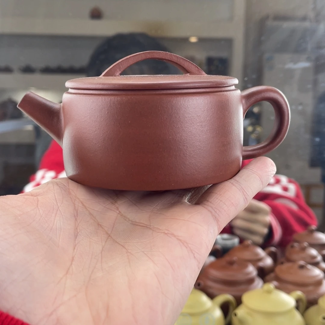 茶壶紫砂180cc红皮龙茶壶