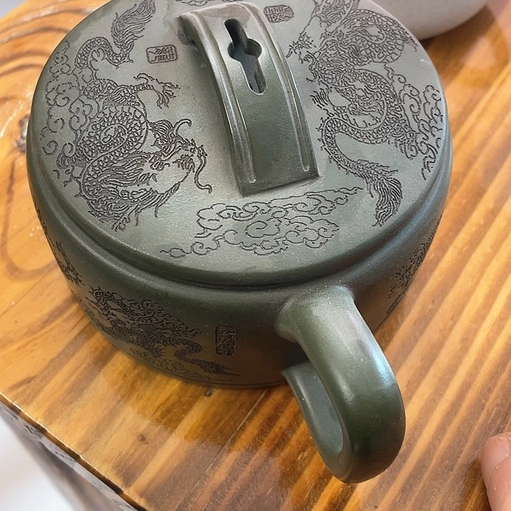 紫砂茶壶处理一把