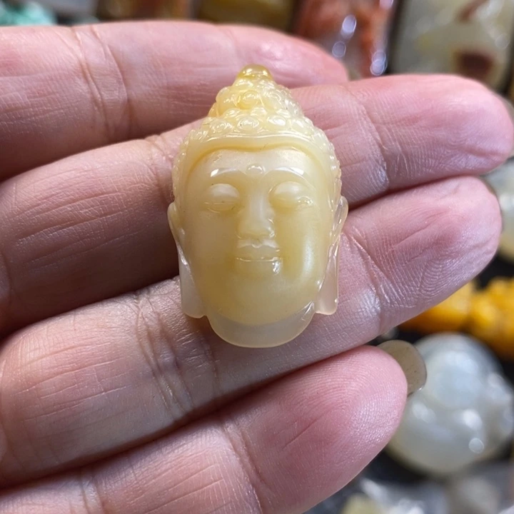 石英质玉（黄龙玉）未镶嵌黄龙玉