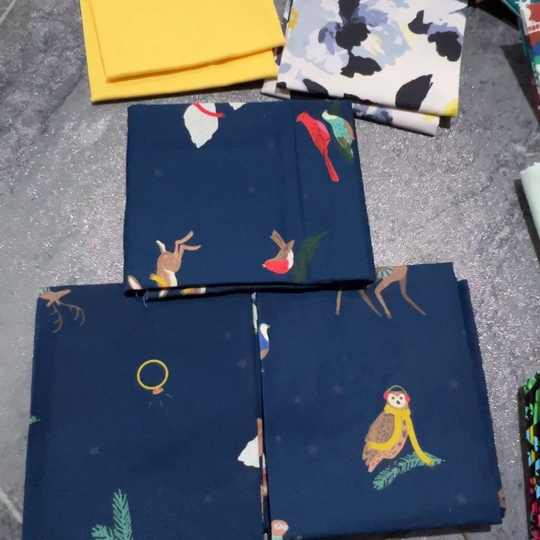 3片原单品牌平布 45*53厘米一片