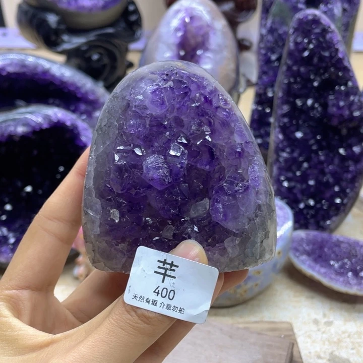 未镶嵌珠宝半成品紫晶