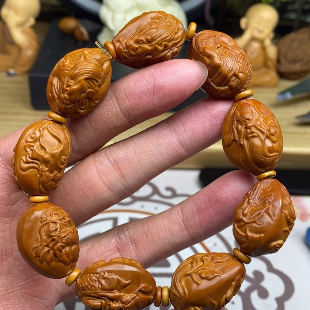 橄榄核手串/手链橄榄核雕工艺手串