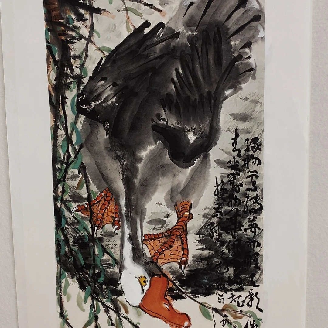 国画书画作品多次参加全国书画大展
