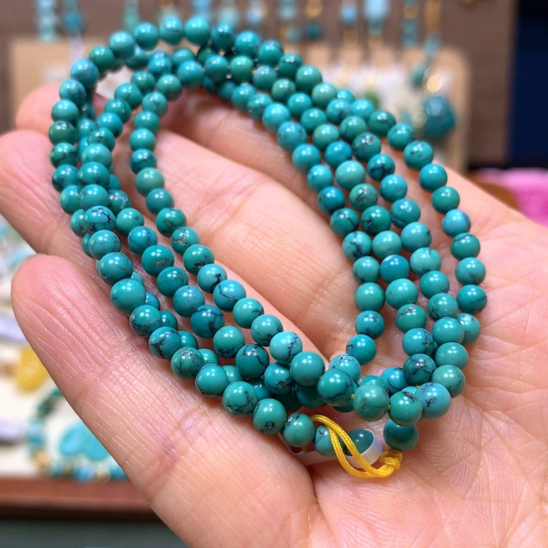 绿松石未镶嵌项链