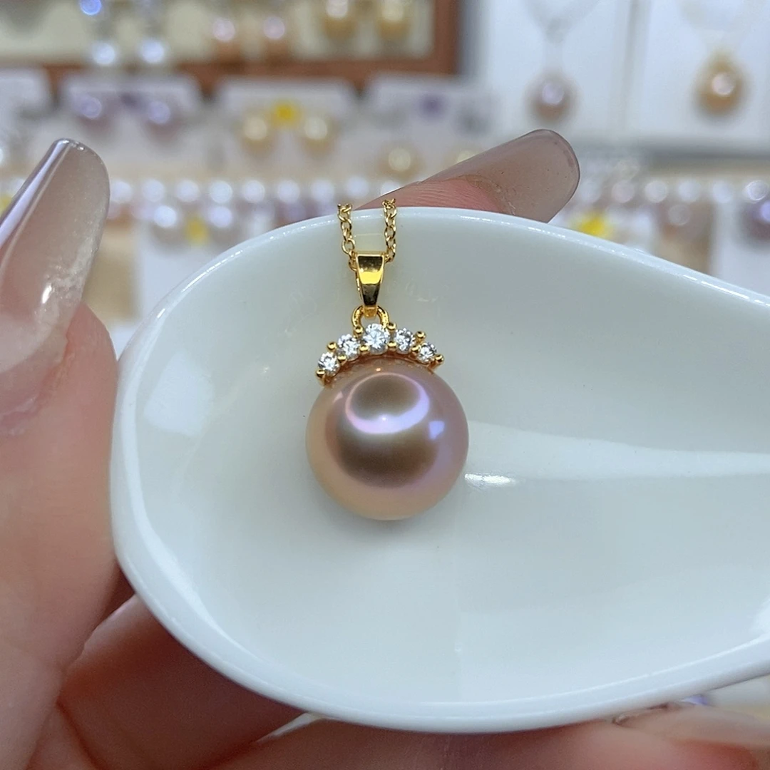 淡水珍珠合金颈饰