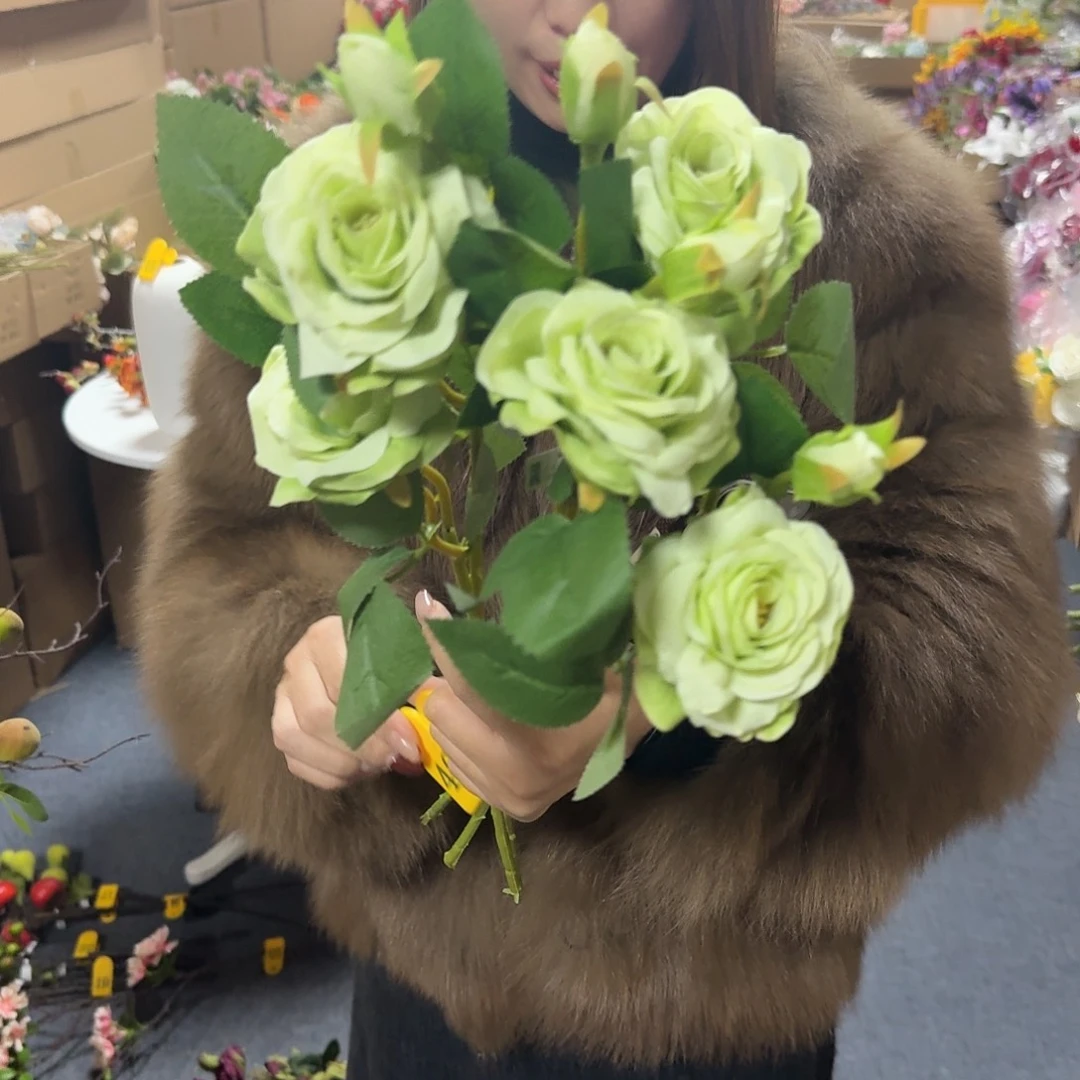 46号「闪购」仿真花，公主请下单