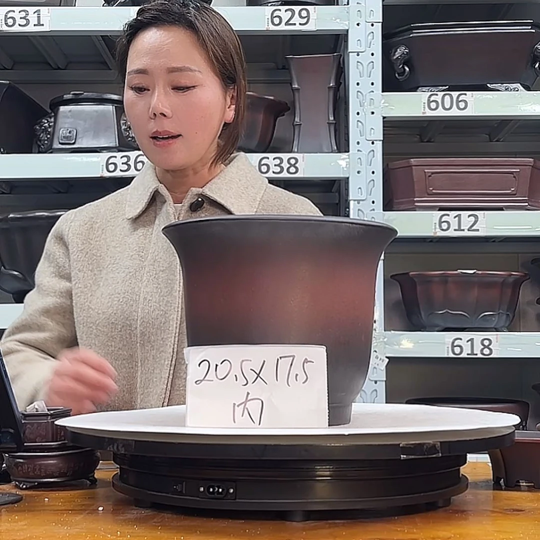 紫砂花盆宜兴紫砂45号