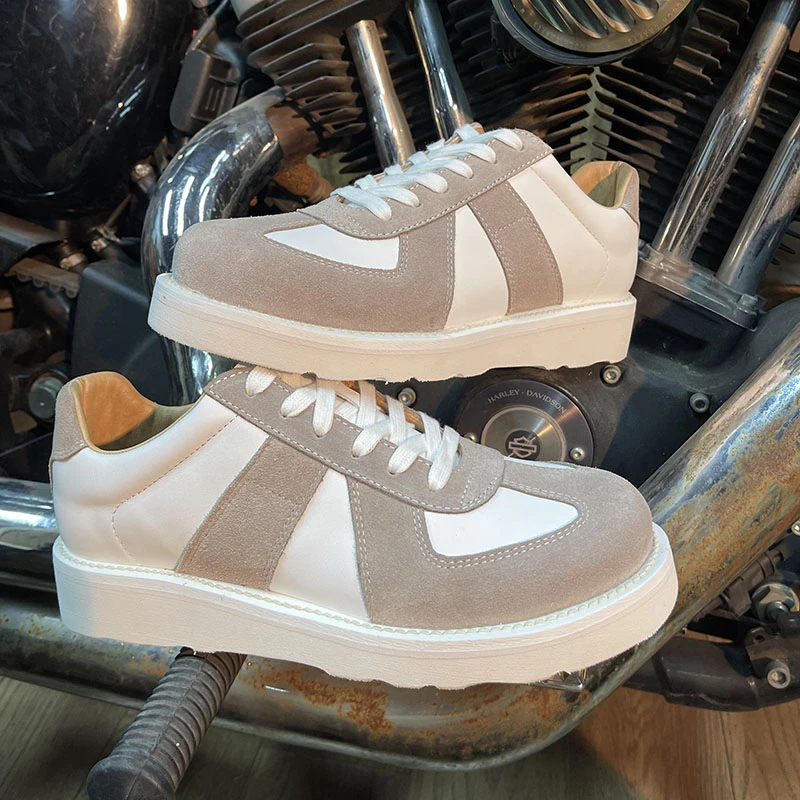 【】固特异工艺德迅鞋时尚百搭休闲鞋板鞋真皮男鞋平底鞋LZ0044