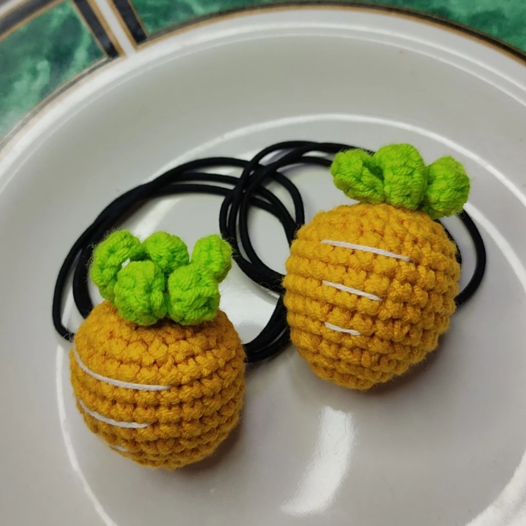 发绳女朋克风紫色彩色原创设计皮筋发圈民族风头绳