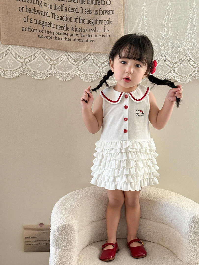 盗图必究【奶油蛋糕】女宝婴儿25新款儿童学院风蛋糕裙公主裙宝宝裙