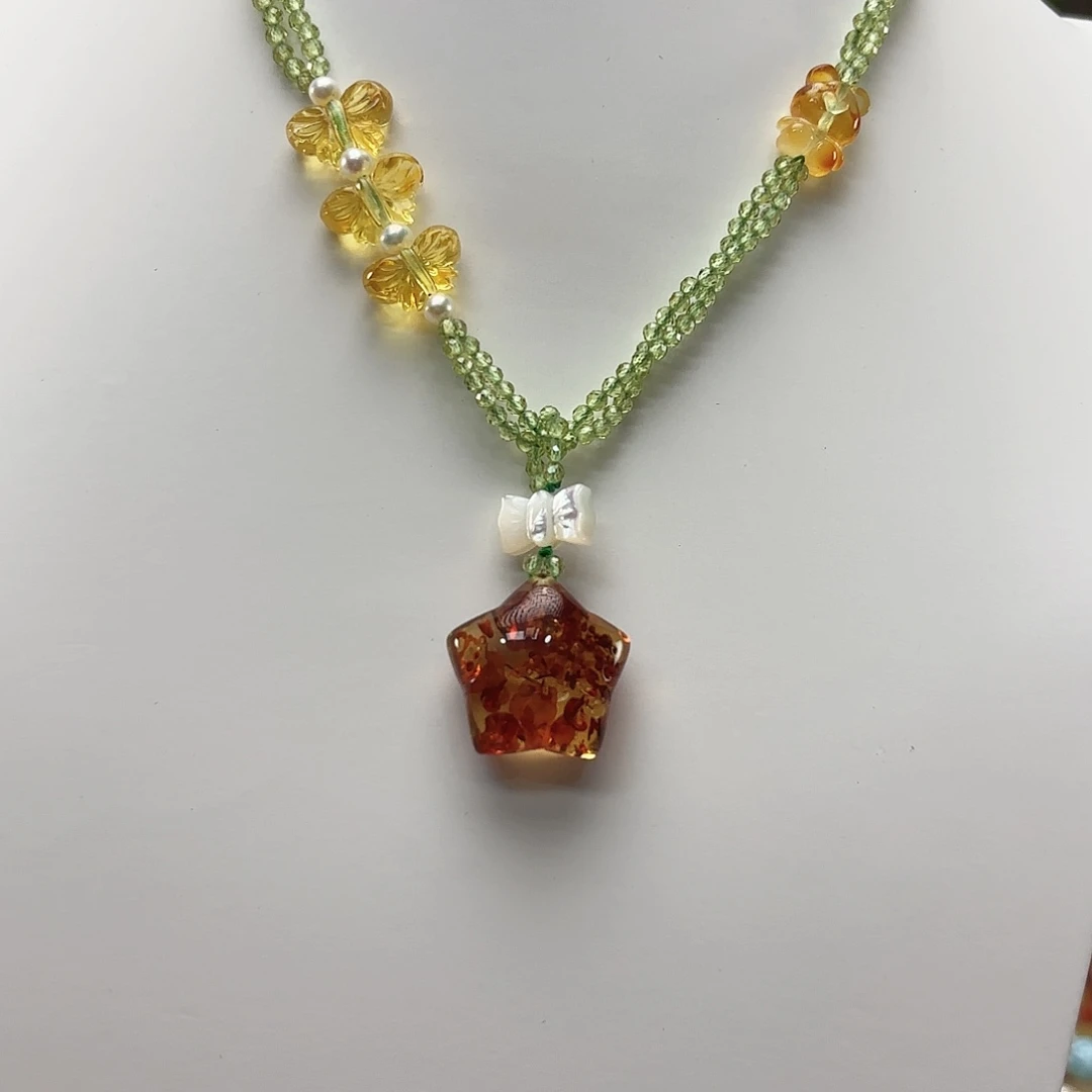 未镶嵌琥珀手链琥珀