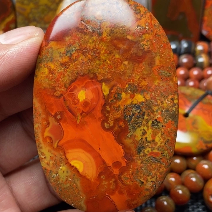 玛瑙/玉髓手串未镶嵌涤**韵