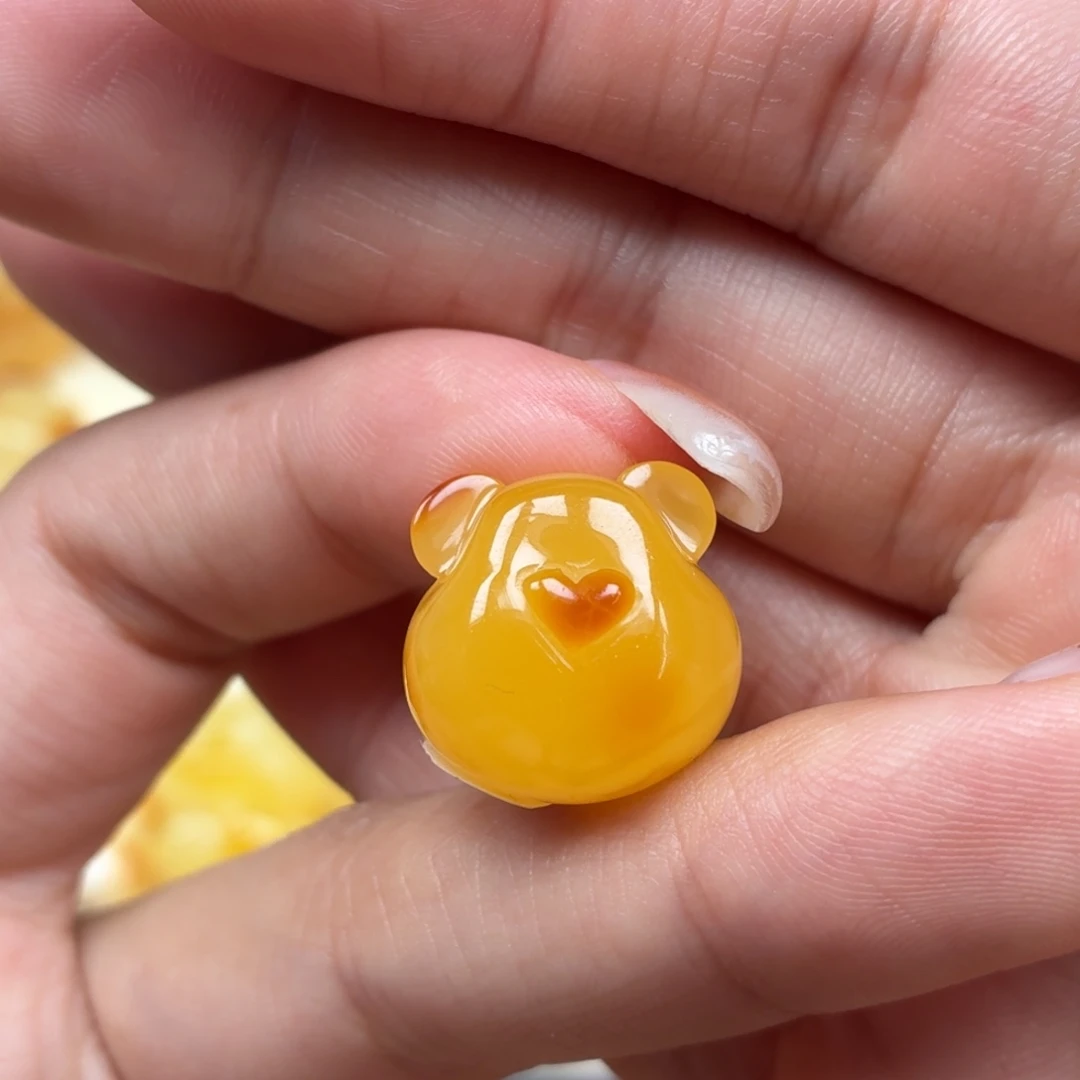 琥珀未镶嵌裸石蜜蜡