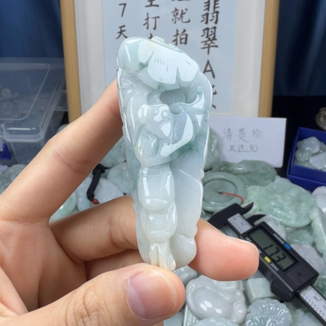 颈饰未镶嵌翡翠翡翠