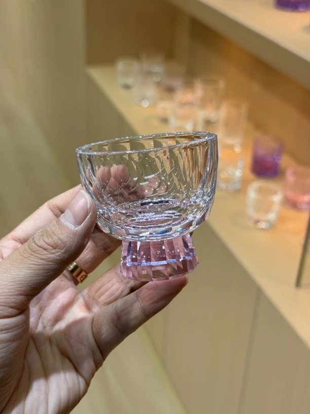 【闪烁】水晶茶杯功夫茶具品茗杯主人单精致高档防烫玻璃喝茶小杯子