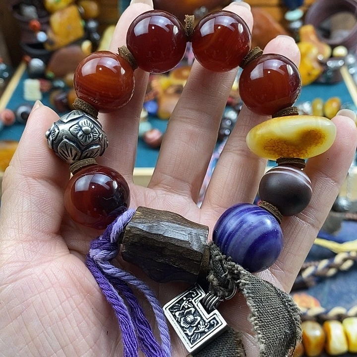 玛瑙/玉髓未镶嵌手串手串