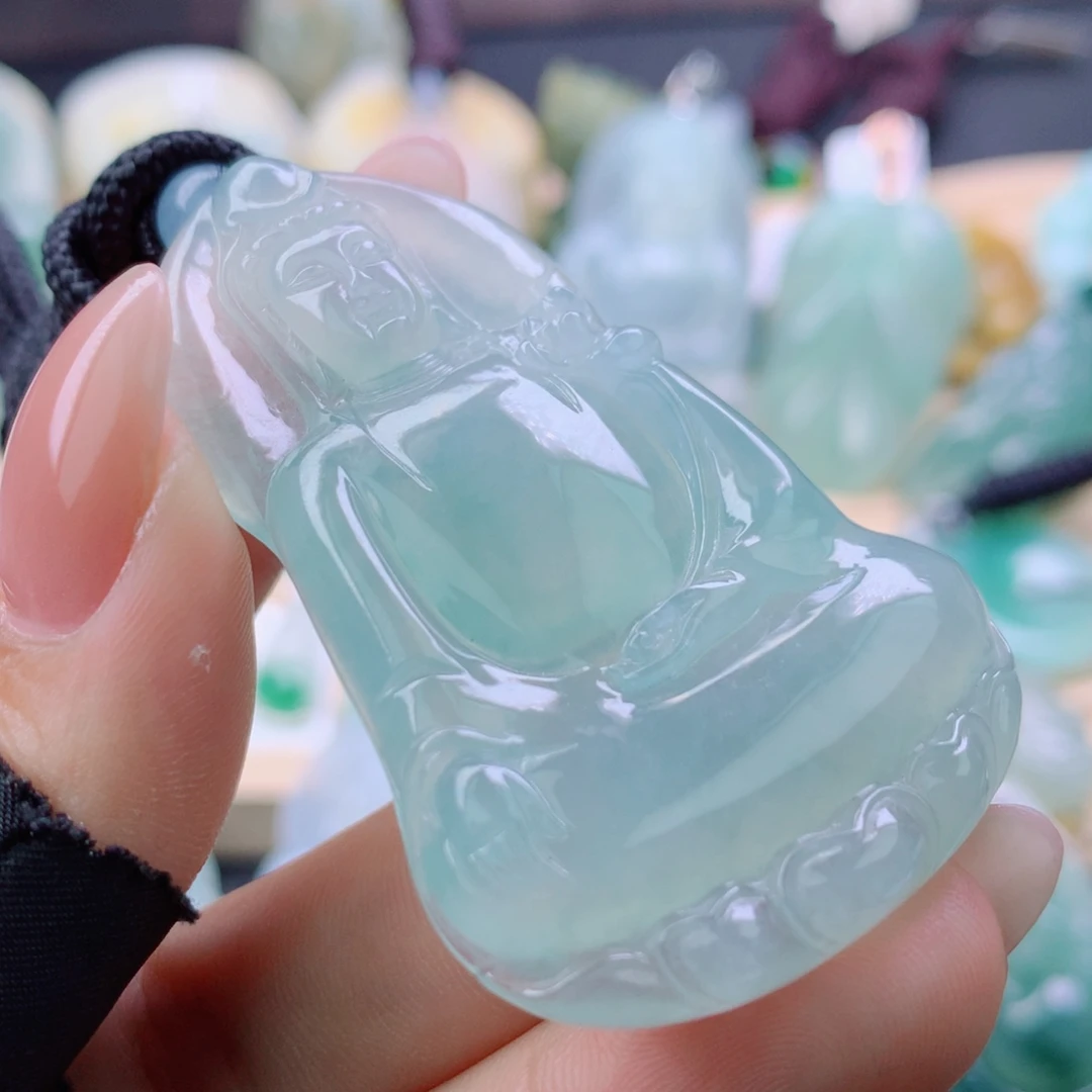 翡翠未镶嵌颈饰翡翠吊坠