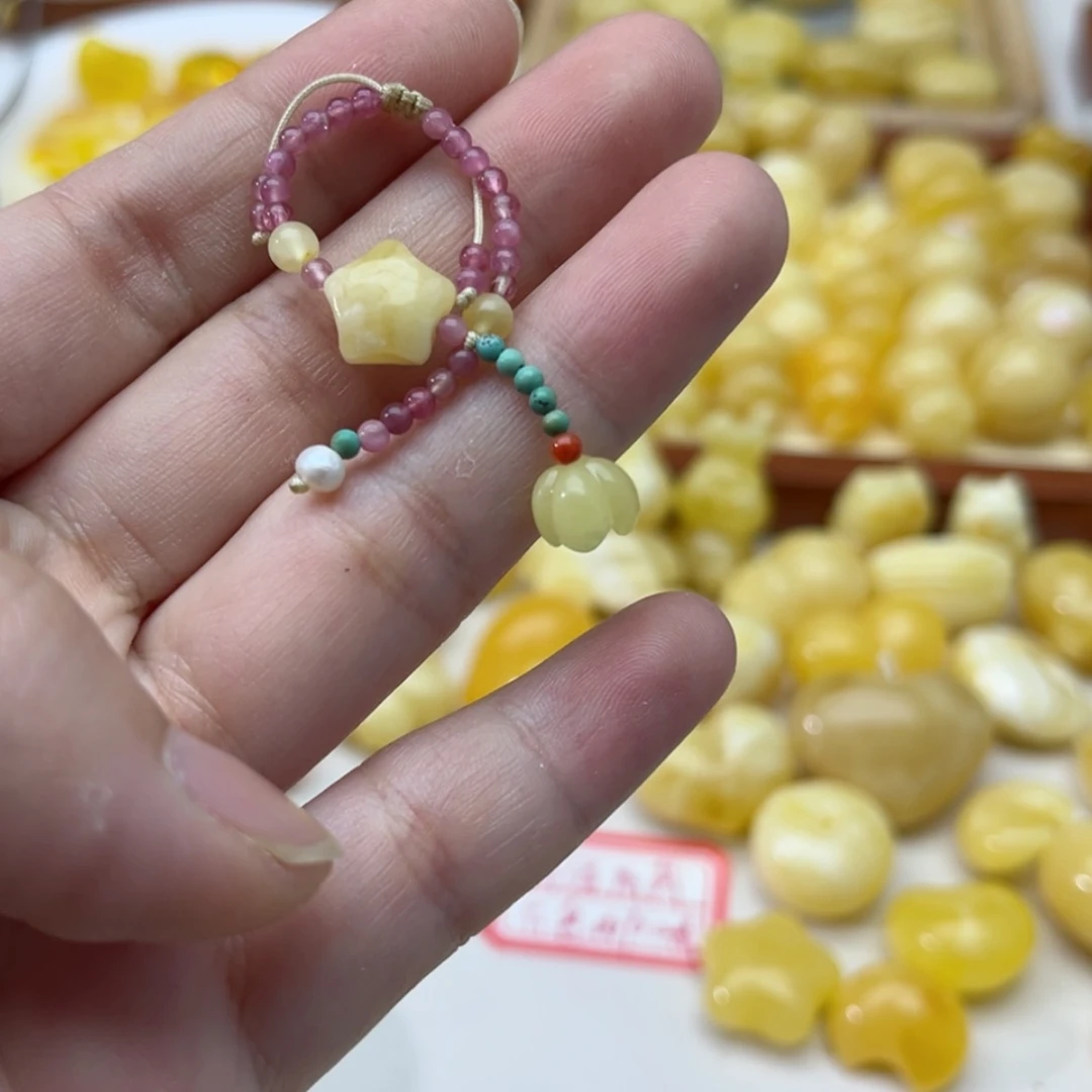 【闪购商品】未镶嵌蜜蜡裸石配饰