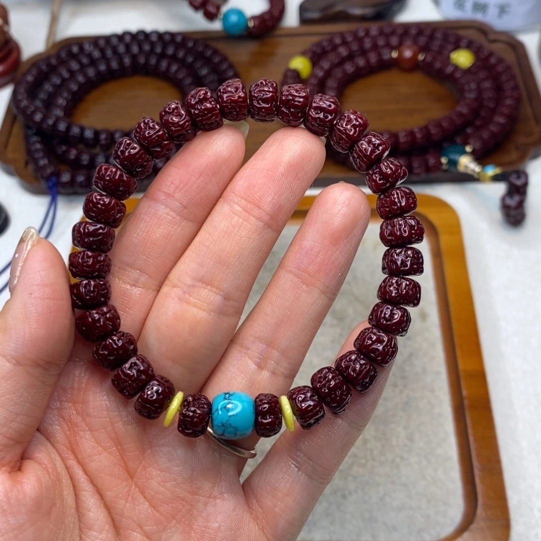 金刚菩提吊坠9盘龙单圈