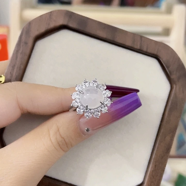 颈饰未镶嵌翡翠天然翡翠Ａ货