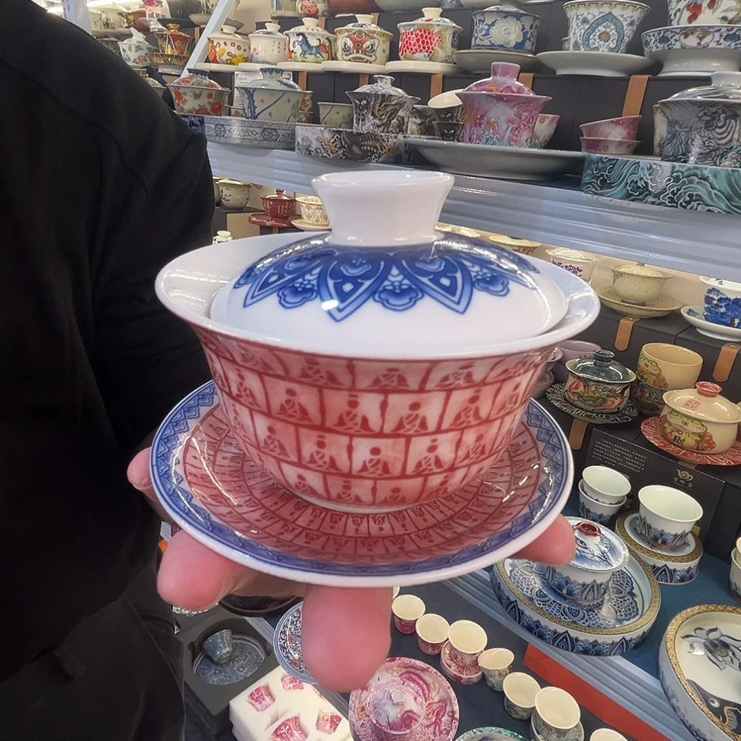 这些盖碗面很漂亮！！！！