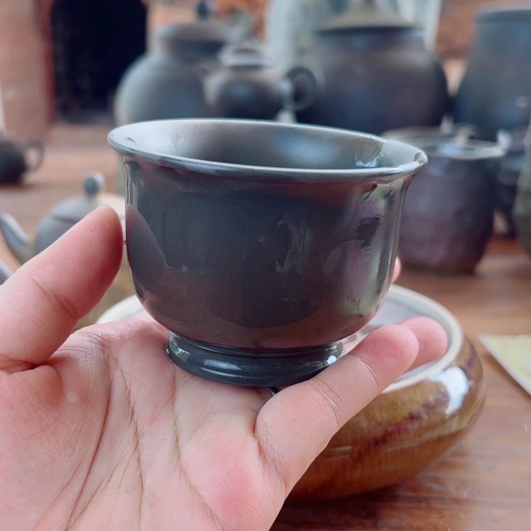 坭兴陶贵台龙窑柴烧茶器A168