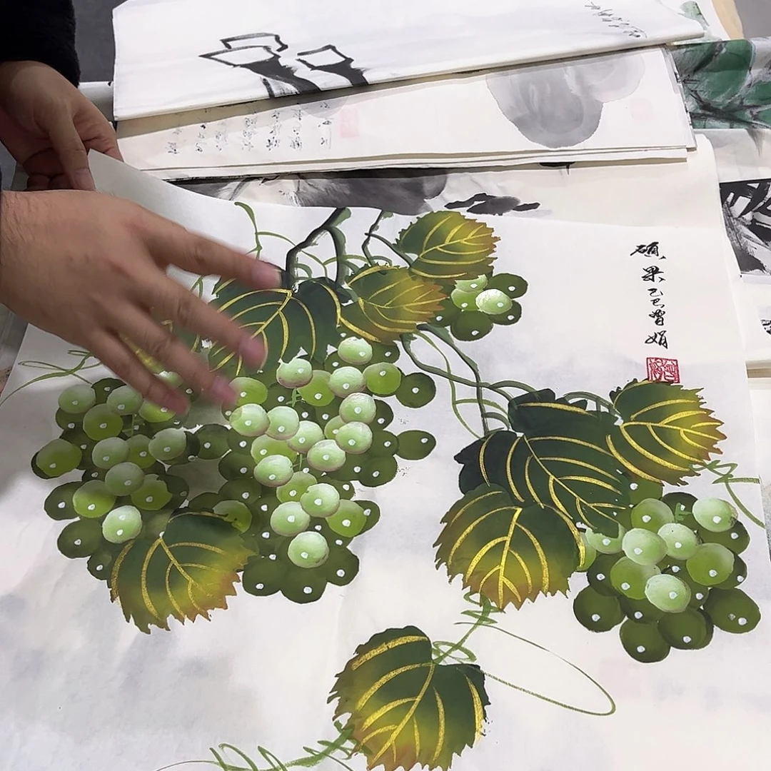 国画TH国画单幅任发