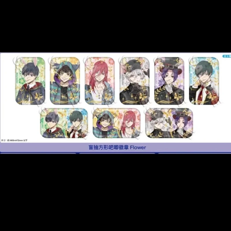 【龙龙日谷】蓝色监狱－爱丽丝方吧唧 盲盒