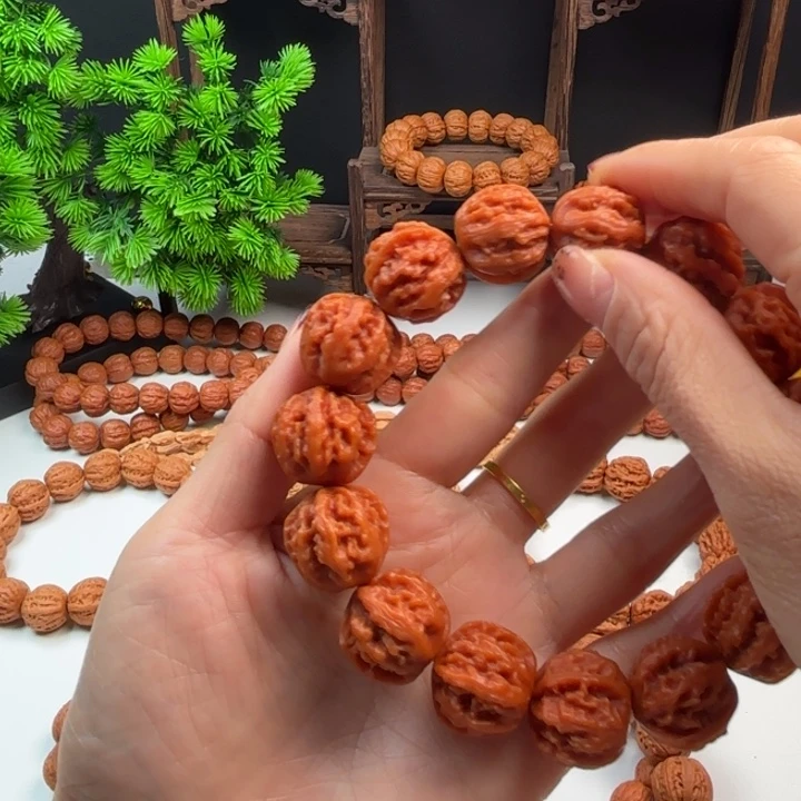 王***帅文玩核桃手串小核桃7