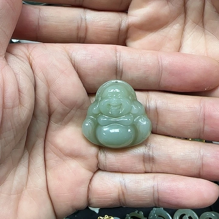 和田玉吊坠(不含链)未镶嵌