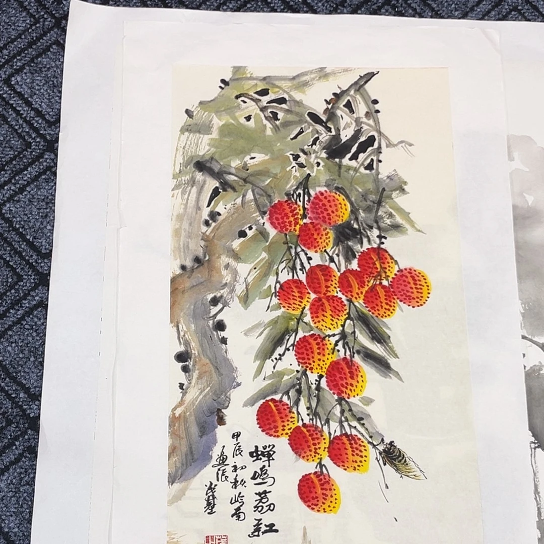国画杨茂基老师四尺四开冯