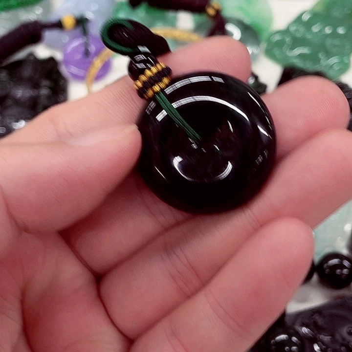 颈饰未镶嵌翡翠先鉴后发一物一证