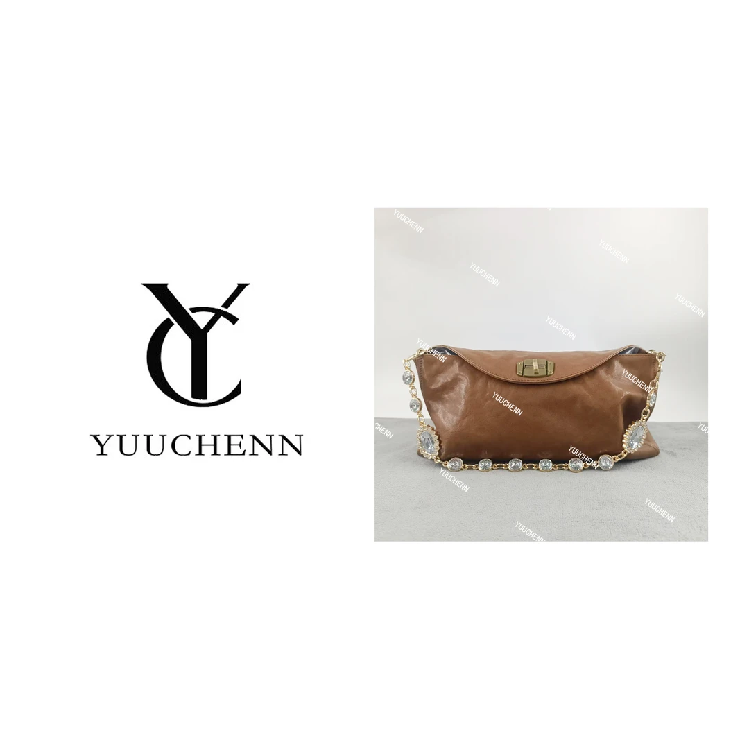 YUUCHENN/28cm原创设计高定真皮包 HH4821