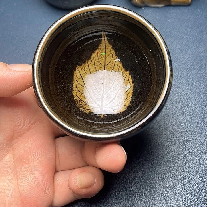 茶盏建盏手握泡茶主人杯