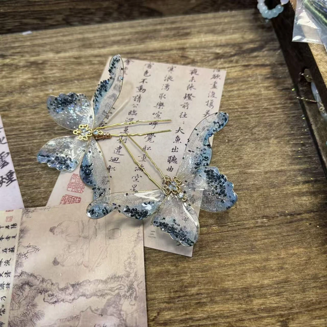 永夜星河。前尘梦古风汉服配饰