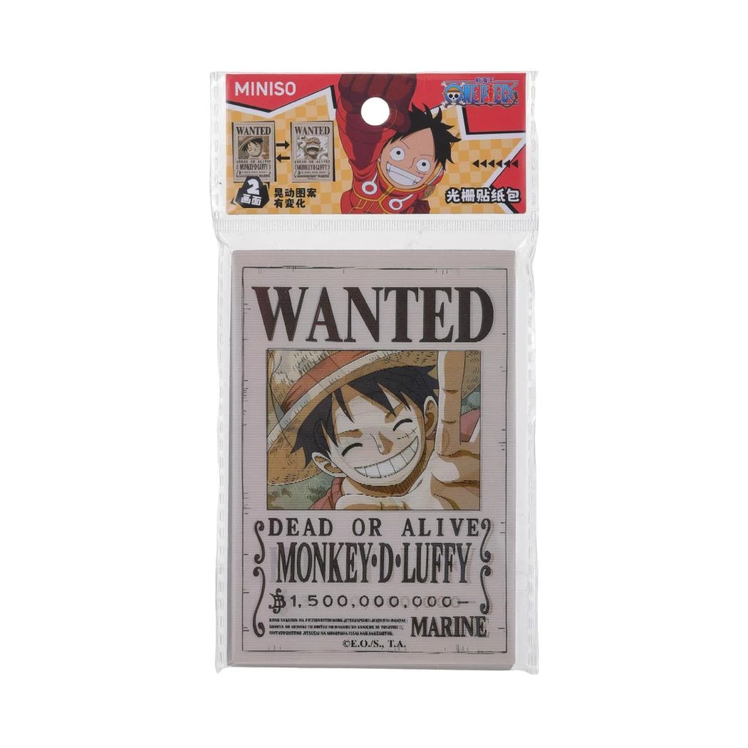 One Piece航海王系列光栅贴纸包