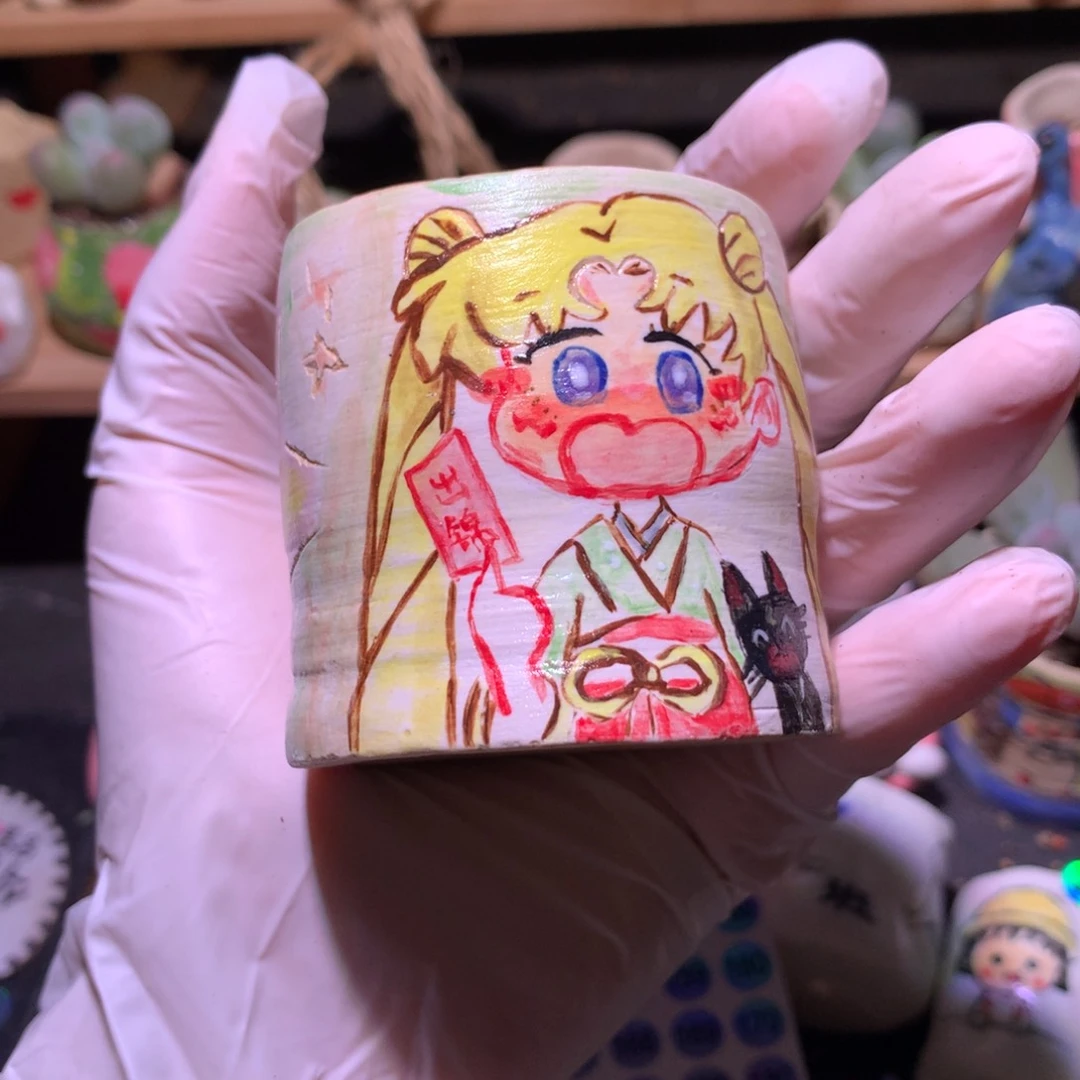 出锦 美少女战士花盆