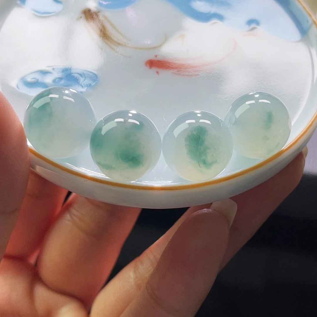 散珠翡翠展示链接勿拍缅甸翡翠a货卡13+发其一