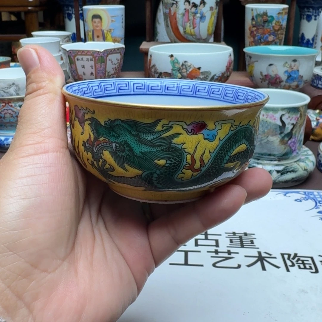 景德镇手工手绘展示