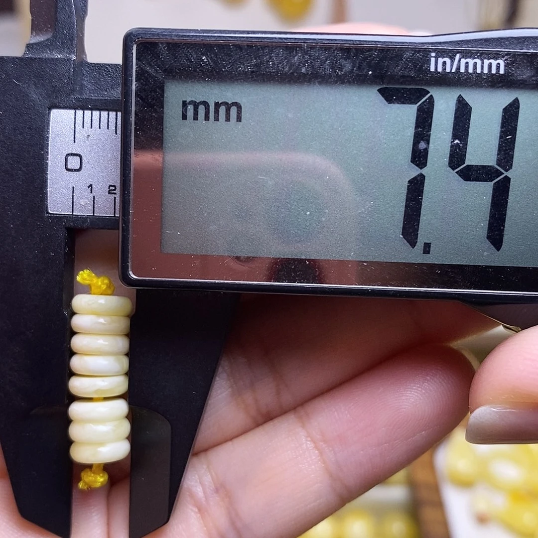 裸石琥珀未镶嵌蜜蜡隔片
